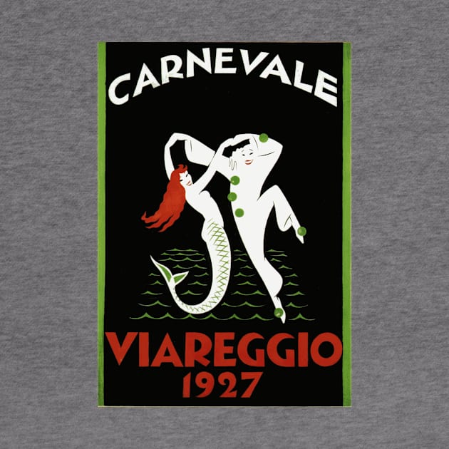 1927 Carnevale Viareggio (Tuscany, Italy)  - Vintage Poster by Naves